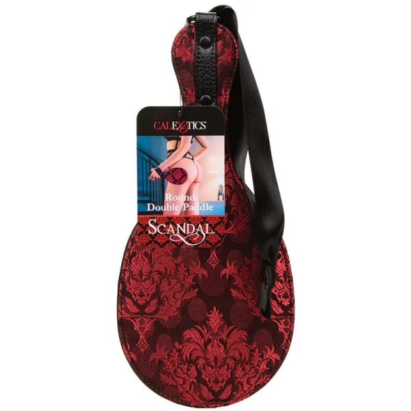 Scandal Round Double-Paddle in Red