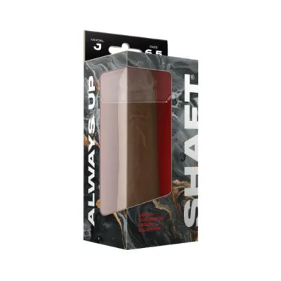 Realistic Dildos Shaft Model J Liquid Silicone Dong 6 5 In Oak