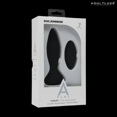 Doc Johnson A Play Anal Plug with Remote Thrust Experienced