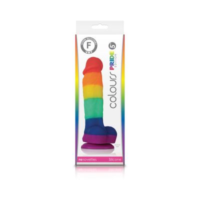 Colours Pride Edition 5in Dildo Rainbow