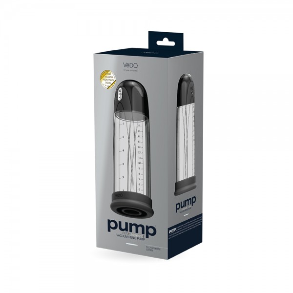 Pump Rechargeable Vacuum Penis Pump Black