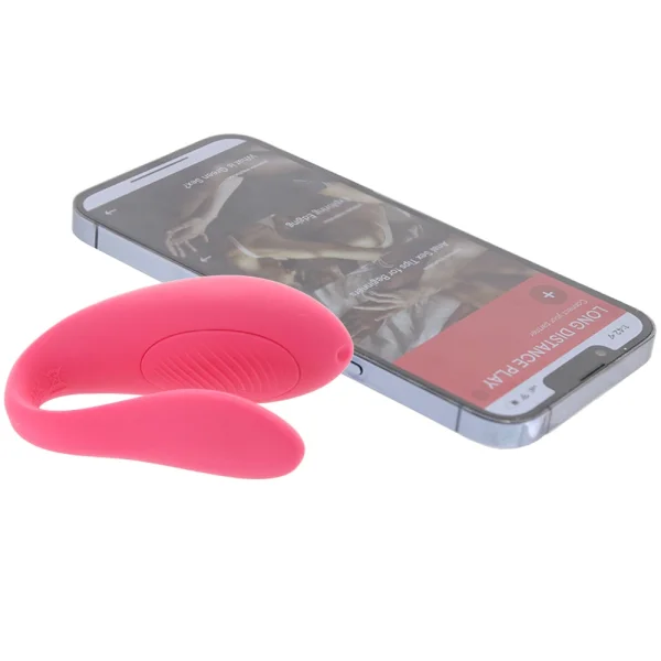 We-Vibe Sync Lite App Controlled Rechargeable Silicone Couples Vibrator - Pink