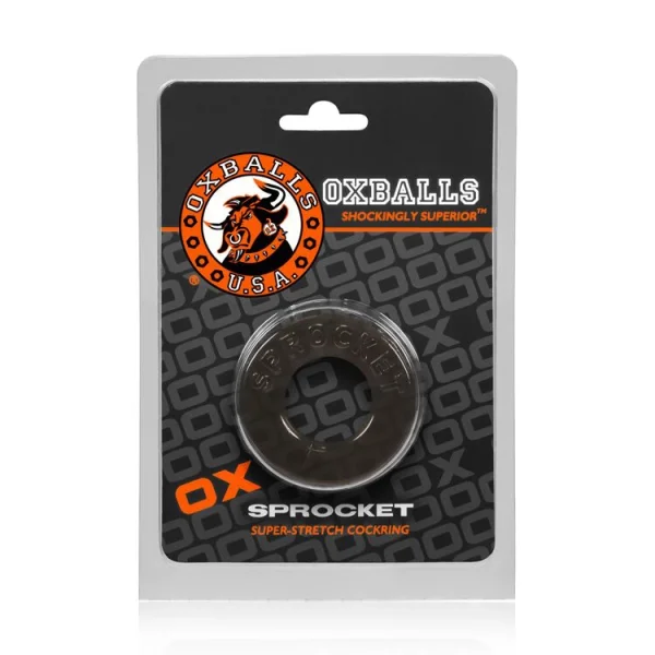 Atomic Jock 'Sprocket' Cock Ring - 'Smoke'