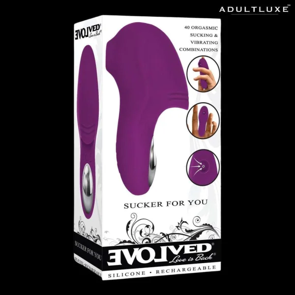 Evolved Sucker For You Finger Vibrator