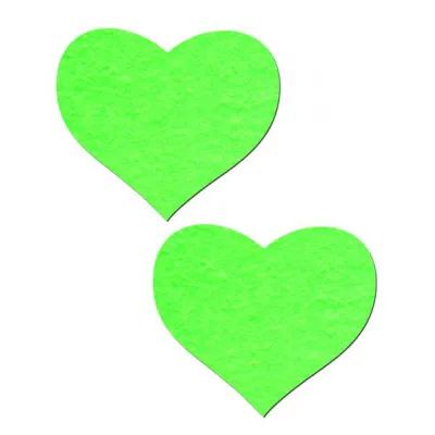 Heart Glow In The Dark Pasties O S