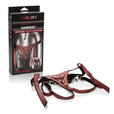 Her Royal Harness the Regal Queen Red