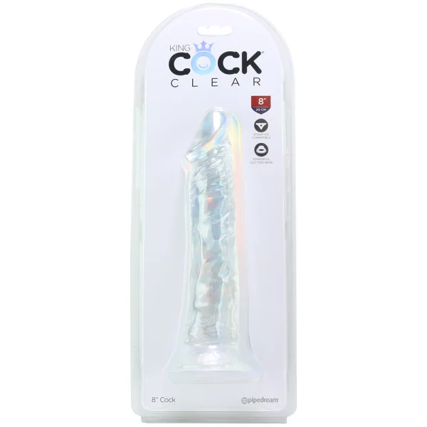 King Cock Clear 8'' Cock