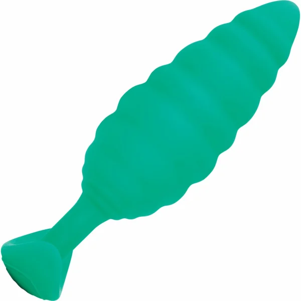 B-vibe Twist Texture Plug Green