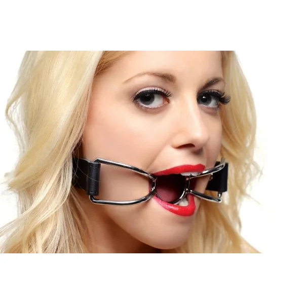 Strict Spider Mouth Gag O/S Black