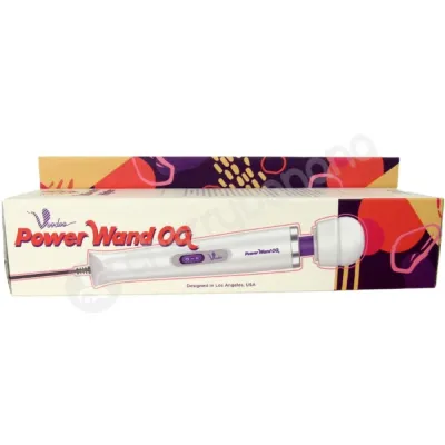 Voodoo OG White Power Wand Massager 2 Speed Plug In Vibrator