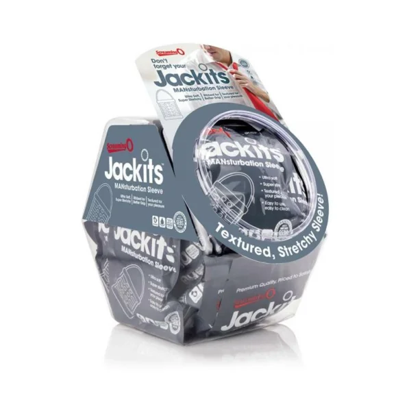 Jackits Mansturbation Sleeve 24 Piece Fishbowl