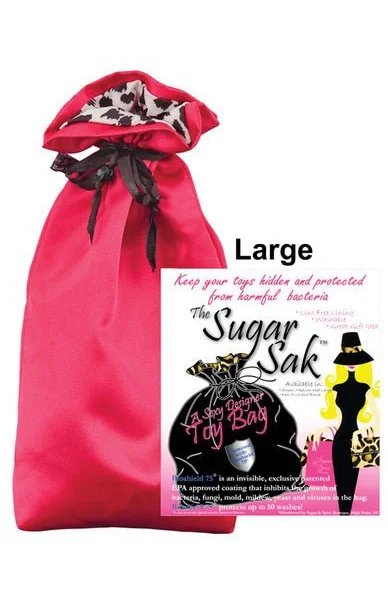Sugar Sak Anti-Bacterial Toy Bag Large - Red