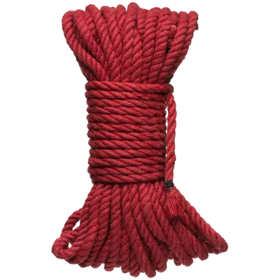 Kink Hogtied Bind Tie Hemp Bondage Rope 50ft Red