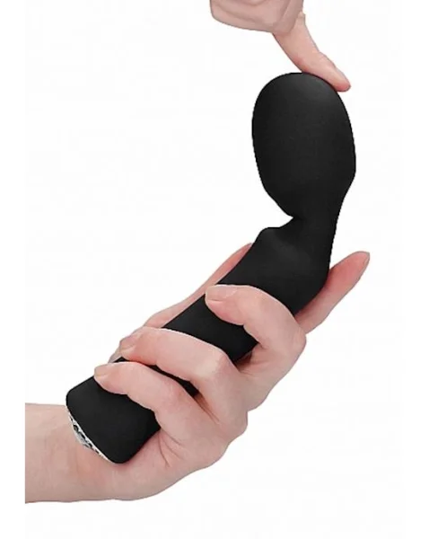 Pearl Wand Vibrator - Black