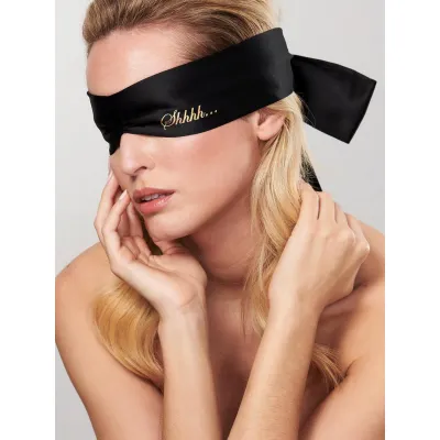 Bijoux Indiscrets Shhhh Tie Satin Blindfold