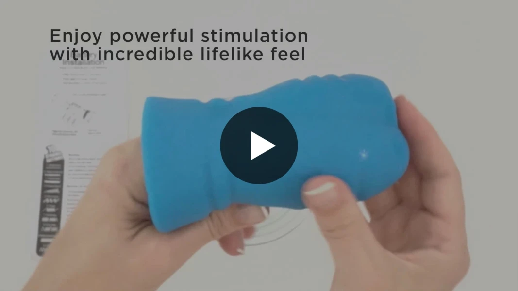 OptiMALE™ Vibrating Stroker - Massage Beads