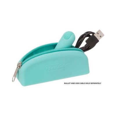 Powerbullet Silicone Storage Bag With Zipper Teal