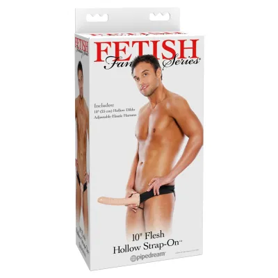Pipedream Products Fetish Fantasy 10 Hollow Strap On