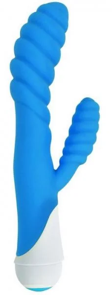 Gossip Something To Talk About Diana Rabbit Vibrator Blue — image 4 of 6