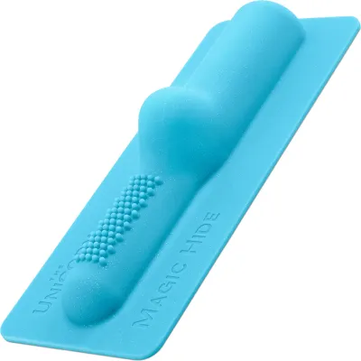 The Unicorn Magic Hide Silicone Non Penetrative Studded Attachment Blue