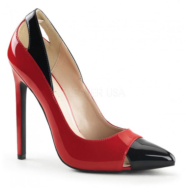 5 inches Heel Spectator Pump w/Cutout Details — image 5 of 12
