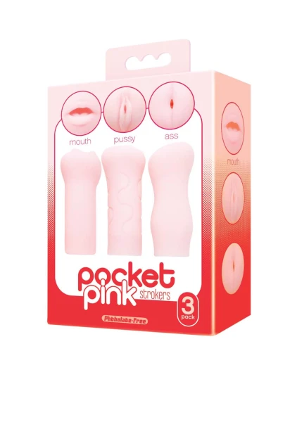 Pink Pocket Strokers - 3 Pack — image 4 of 4