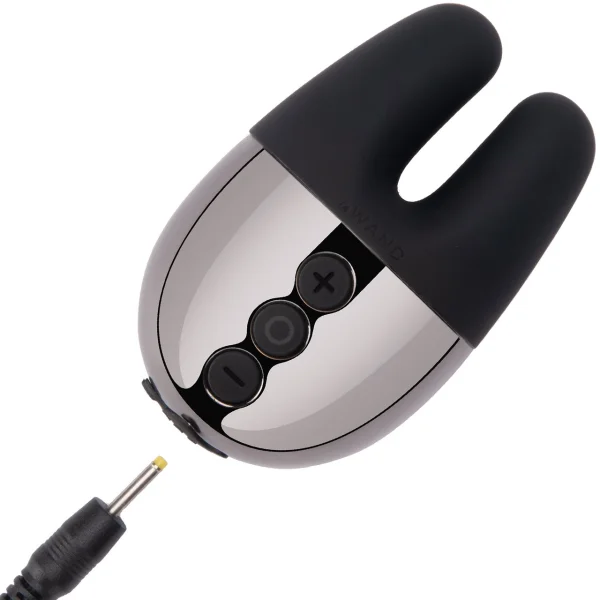 Le Wand Chrome Double Motor Vibrator - Black