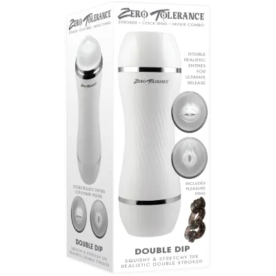 Double Dip Pussy Mouth Stroker