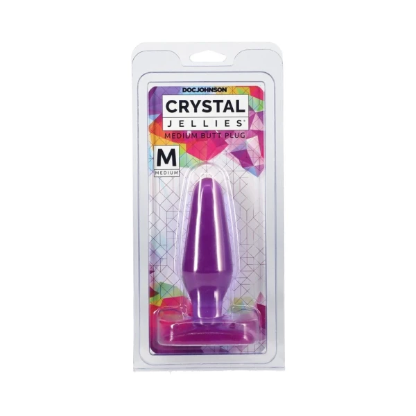 Butt Plug Medium Purple Jellie