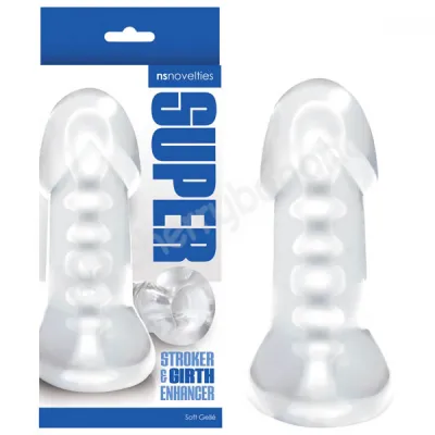 Clear Super Stroker Girth Enhancer