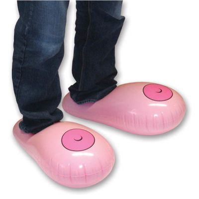 Inflatable Boobie Slippers