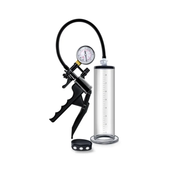 Performance - Vx8 Premium Penis Pump System With Silicone Cock Strap -  Clear — image 4 of 18