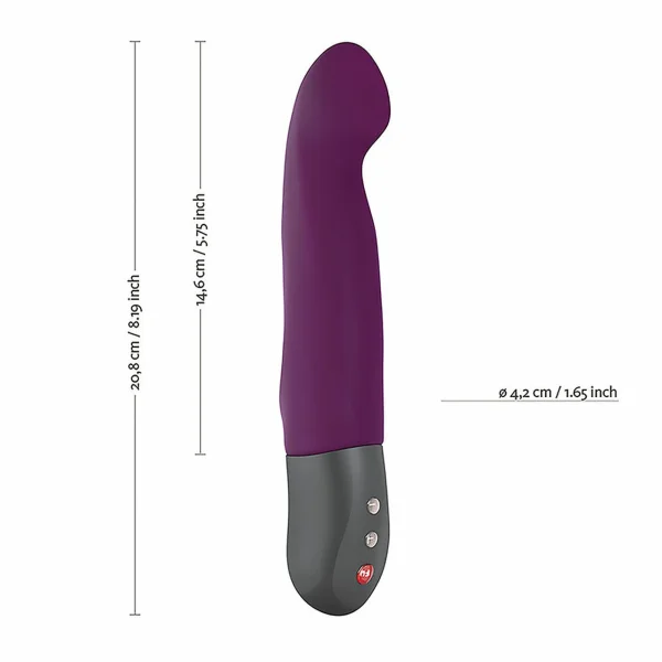 Fun Factory Stronic G - G-Spot Pulsator Thrusting Dildo - Grape