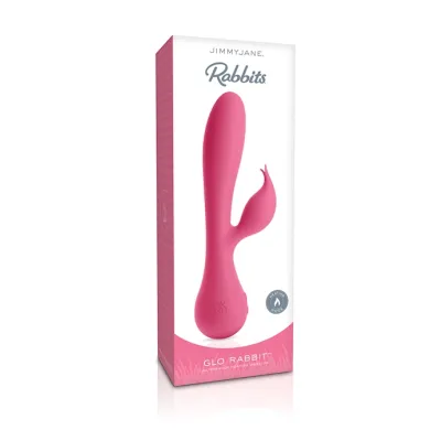 Jimmyjane Glo Rabbit Heating Vibe Pink