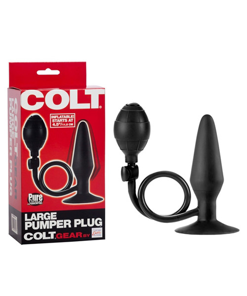 COLT Large Pumper Plug Black