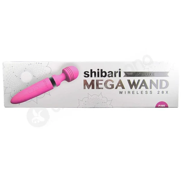 Shibari Pink Wireless 28 Speed Deluxe Mega Wand Vibrator