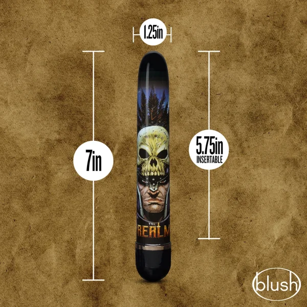 Realm Knight Classic Slimline Vibrator by Blush