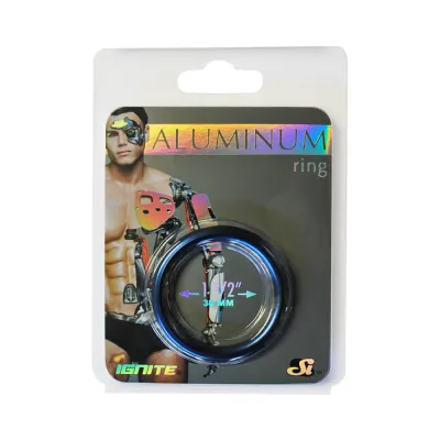 Si Anodized Aluminum Ring Cobalt Blue 1 5in