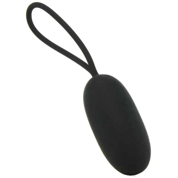 Silicone Remote Rechargeable Egg (Black)