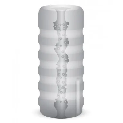 Zolo Girlfriend Squeezable Vibrating Stroker White