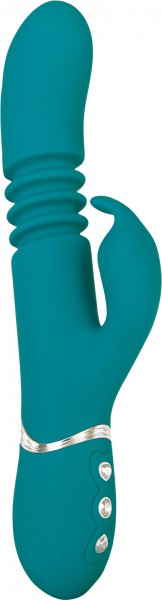 Thrusting 9" Rabbit Vibrator