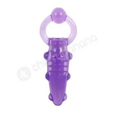 Adam Eve Purple Finger Banger Vibrator