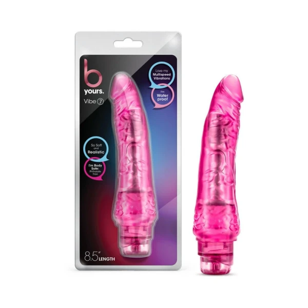 B Yours Vibe 7 Realistic Vibrating Dildo — image 22 of 23