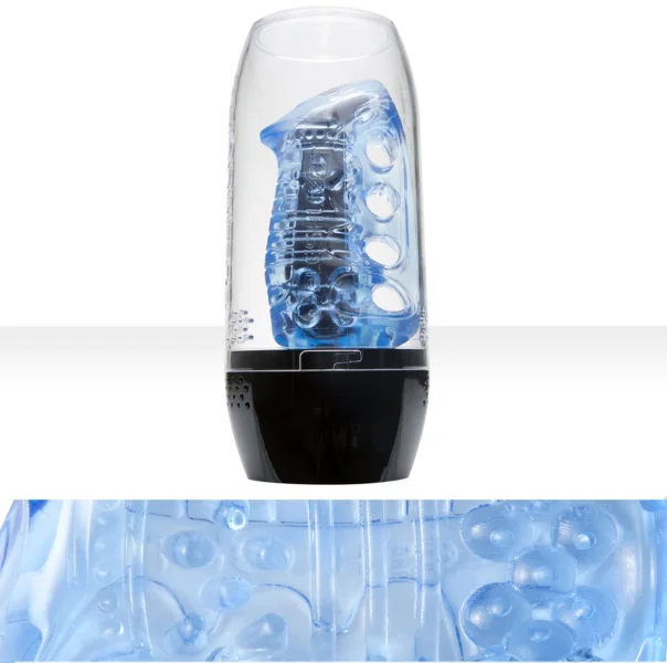 FleshSkins Blue Ice Grip Penis Masturbator by Fleshlight