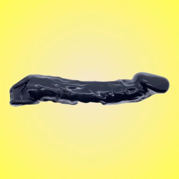 Oxballs Muscle Ripped Cocksheath Penis Extender - Black — image 10 of 14
