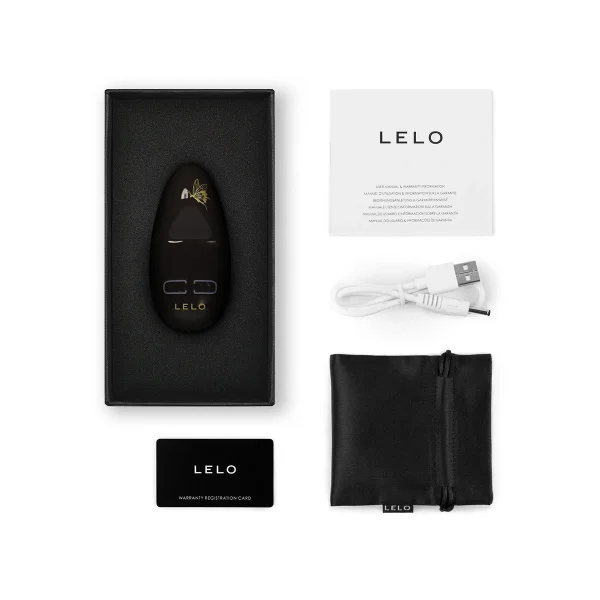 LELO NEA 3 Luxury Rechargeable Waterproof Vibrator - Alien Blue