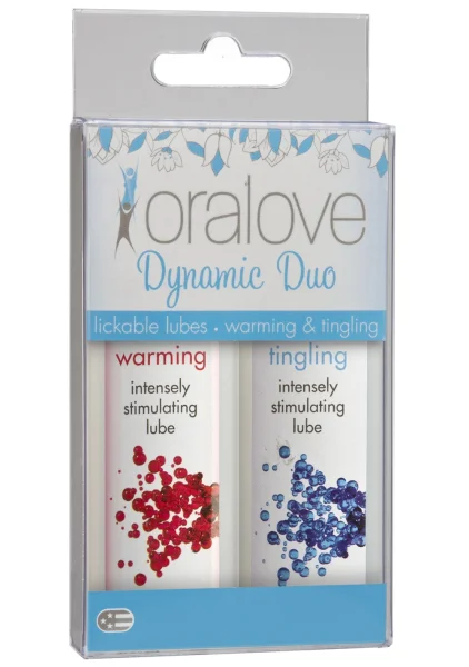 Oralove Delicious Duo Flavored Lube - Warming & Tingling