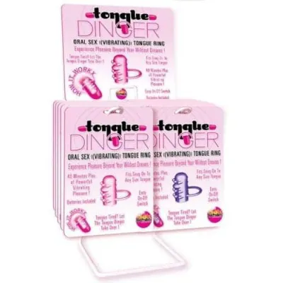 Tongue Dinger 12 Piece Display Purple Pink