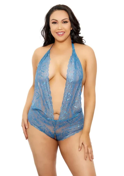 Le Desir Lace Suspender Bodystocking - Queen Size — image 23 of 25