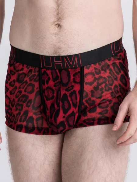 LHM Leopard Print Mesh Boxers